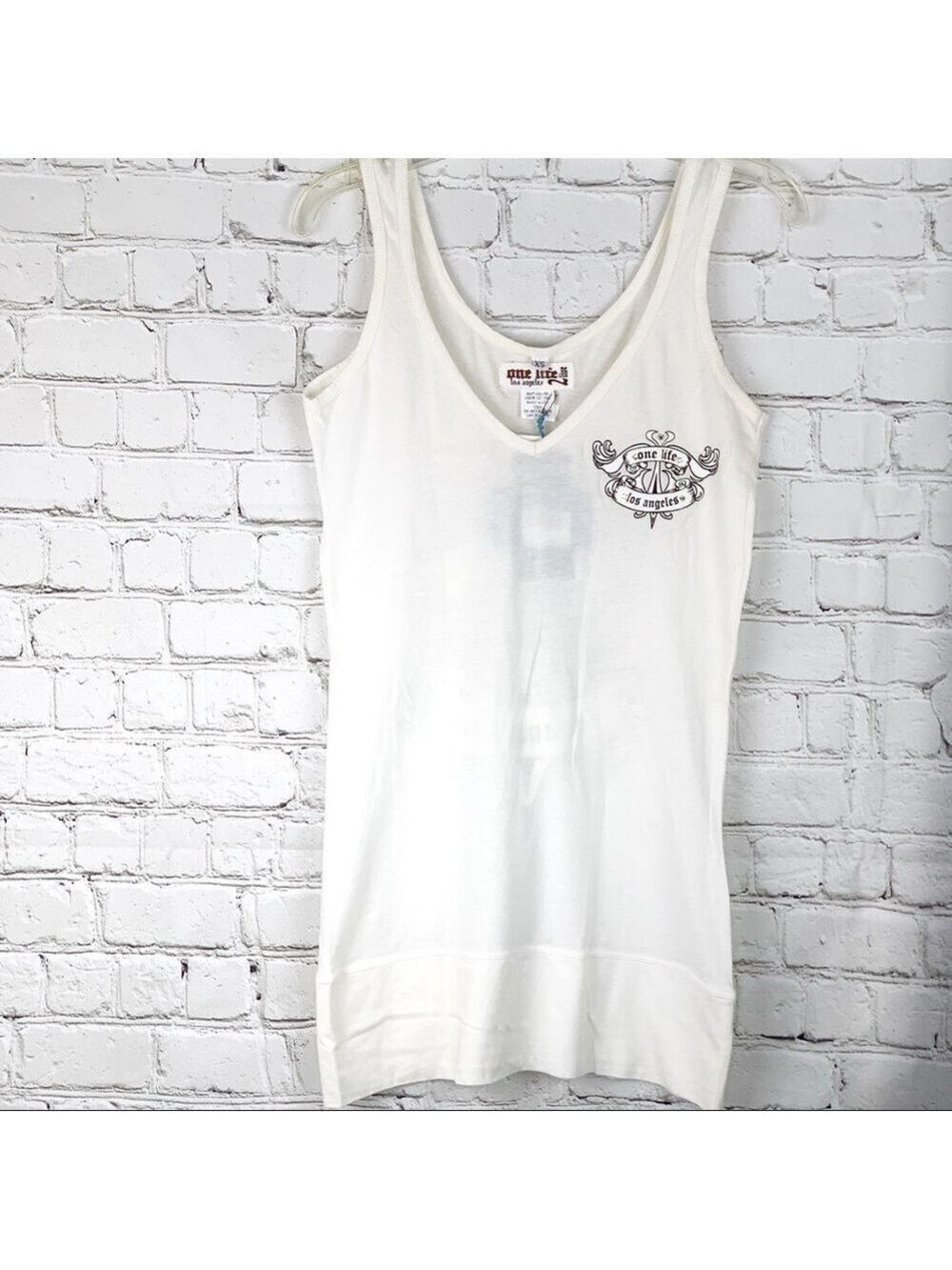 NEW-ONE Life LA Crystal Beige Tank